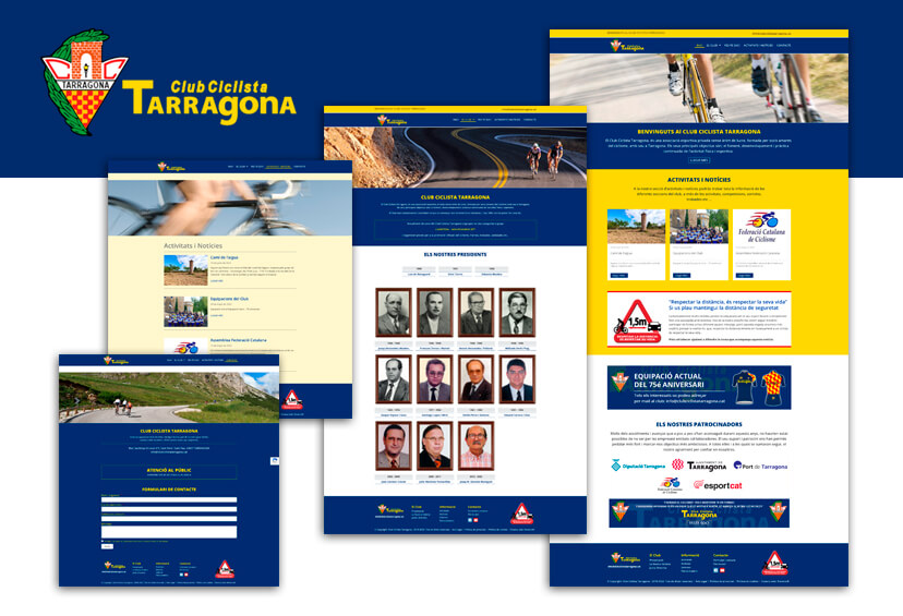 Pàgina web del Club Ciclista Tarragona